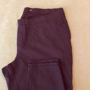Plus size plum colored jeggings